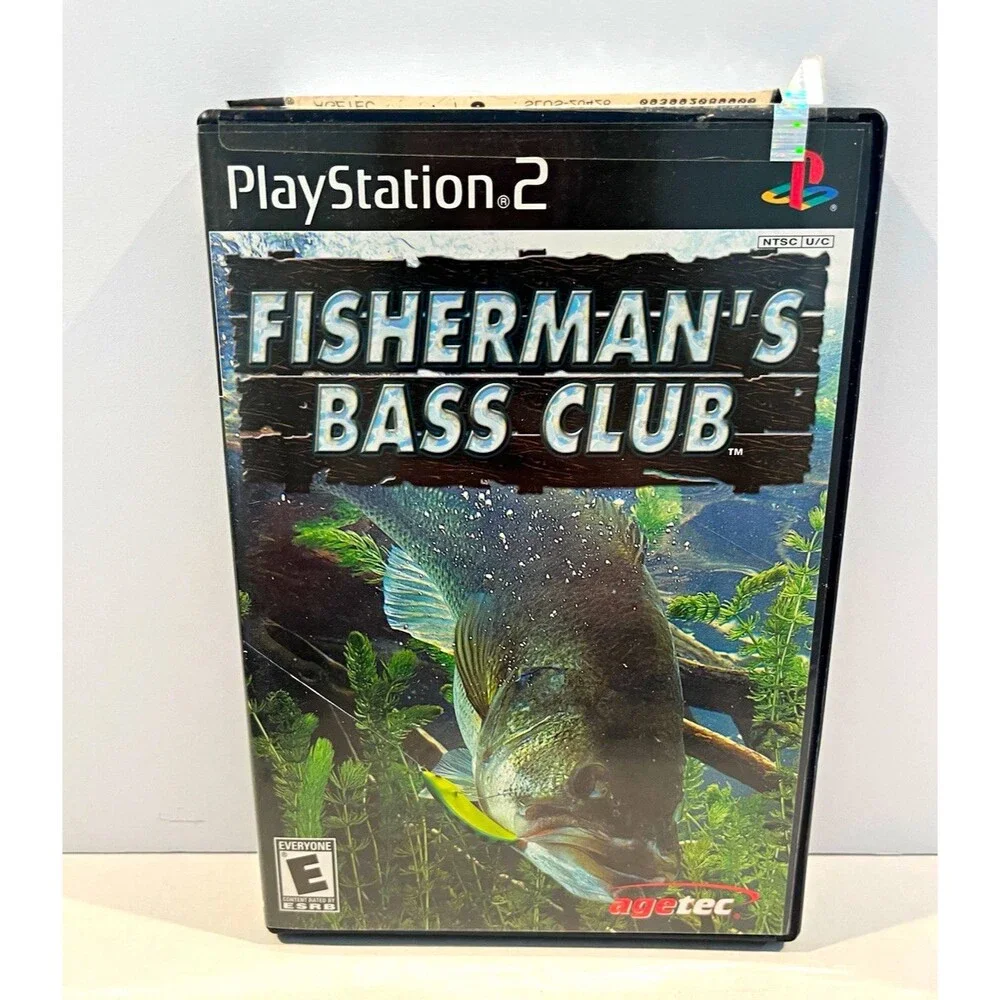 Agetec Fisherman's Bass Club (Sony PlayStation 2, NTSC-U/C, E)